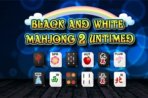 Mahjong Black & White 2 (geen tijd)